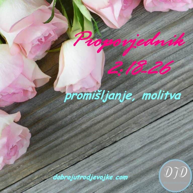 Propovjednik ~ promišljanje, molitva {2:18-26}