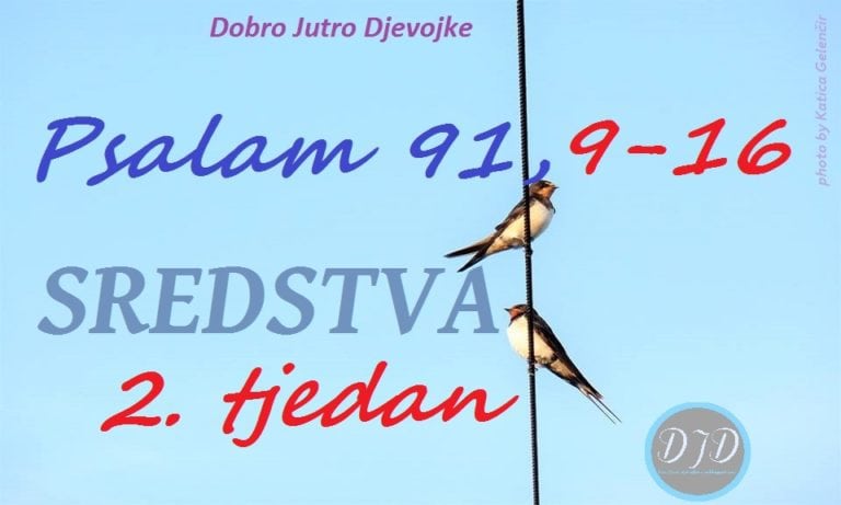 DJD ~ Psalam 91 ~ SREDSTVA ~ {2. tjedan}