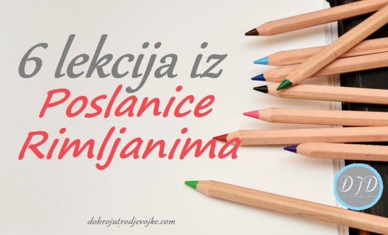 6 lekcija iz Poslanice Rimljanima