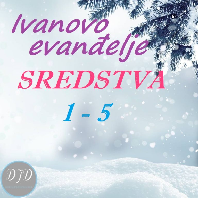 Počnimo! ~ EVANĐELJE PO IVANU {Uvod i sredstva}