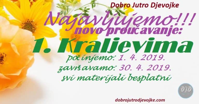 DJD ~ NAJAVLJUJEMO!!! ~ 1. Kraljevima