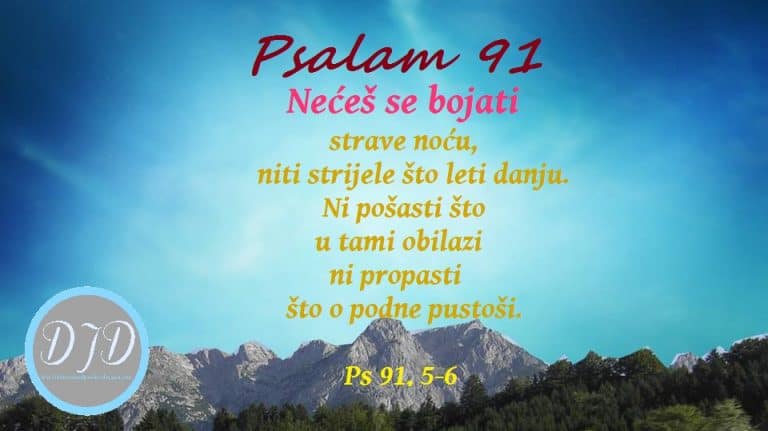 DJD ~ Psalam 91,5-6 {dnevni komentar}