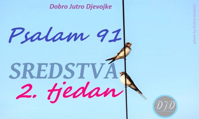 DJD ~ Psalam 91 ~ SREDSTVA {2. tjedan}