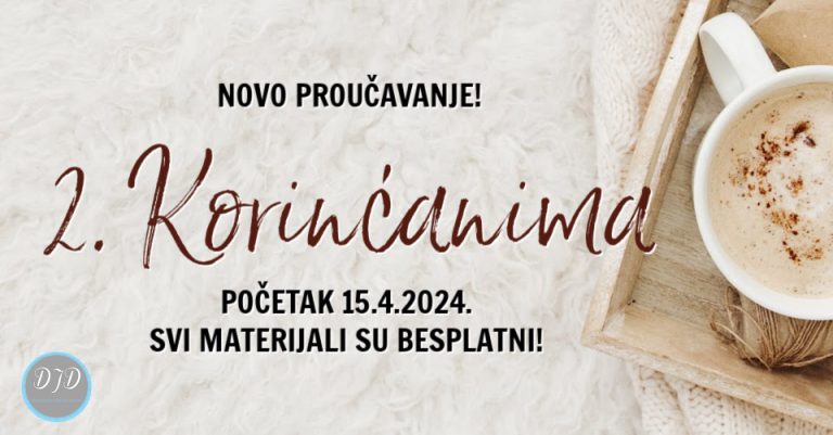 Proučavaj 2. Korinćanima sa mnom