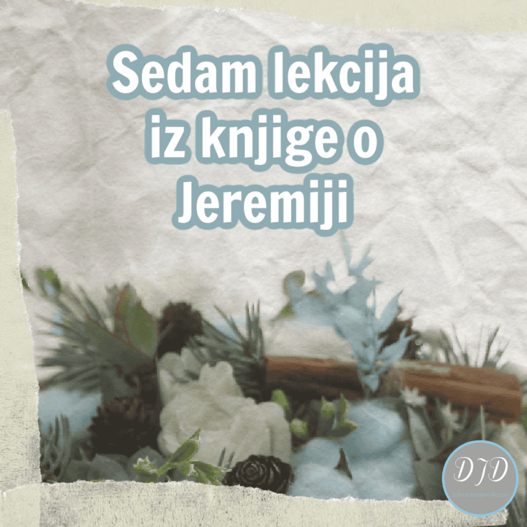 Sedam lekcija iz knjige o Jeremiji